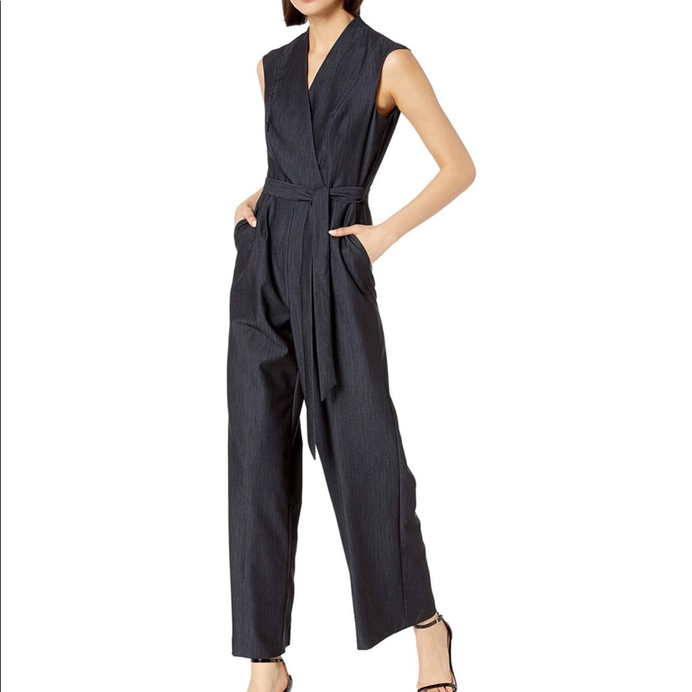 Calvin Klein Belted Jumpsuit Size 10